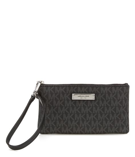 michael michael kors jet set wristlet|jet set leather wristlet.